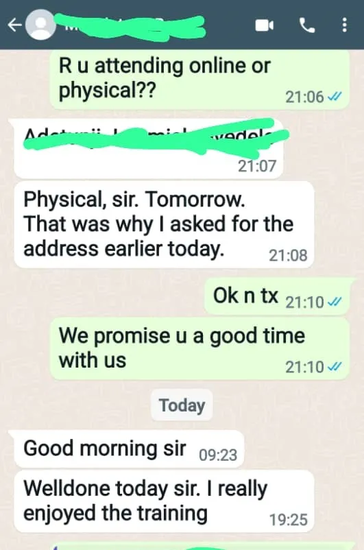 Client message about audit preparation