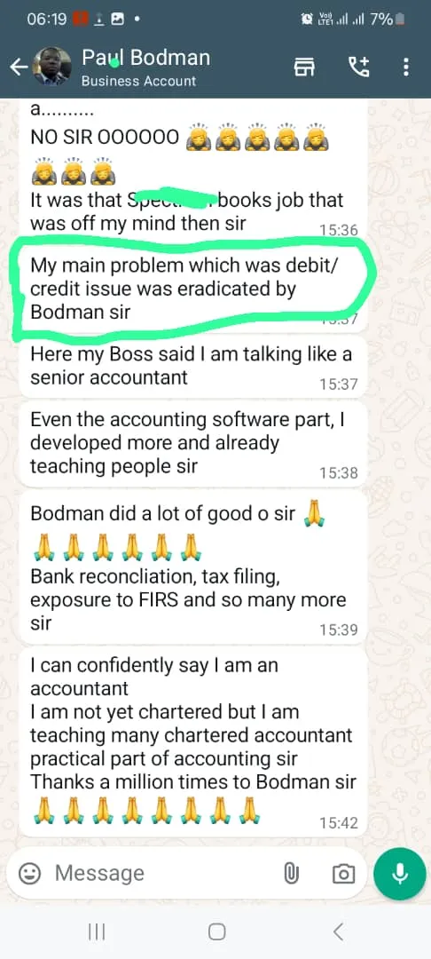 Testimonial from a past participant