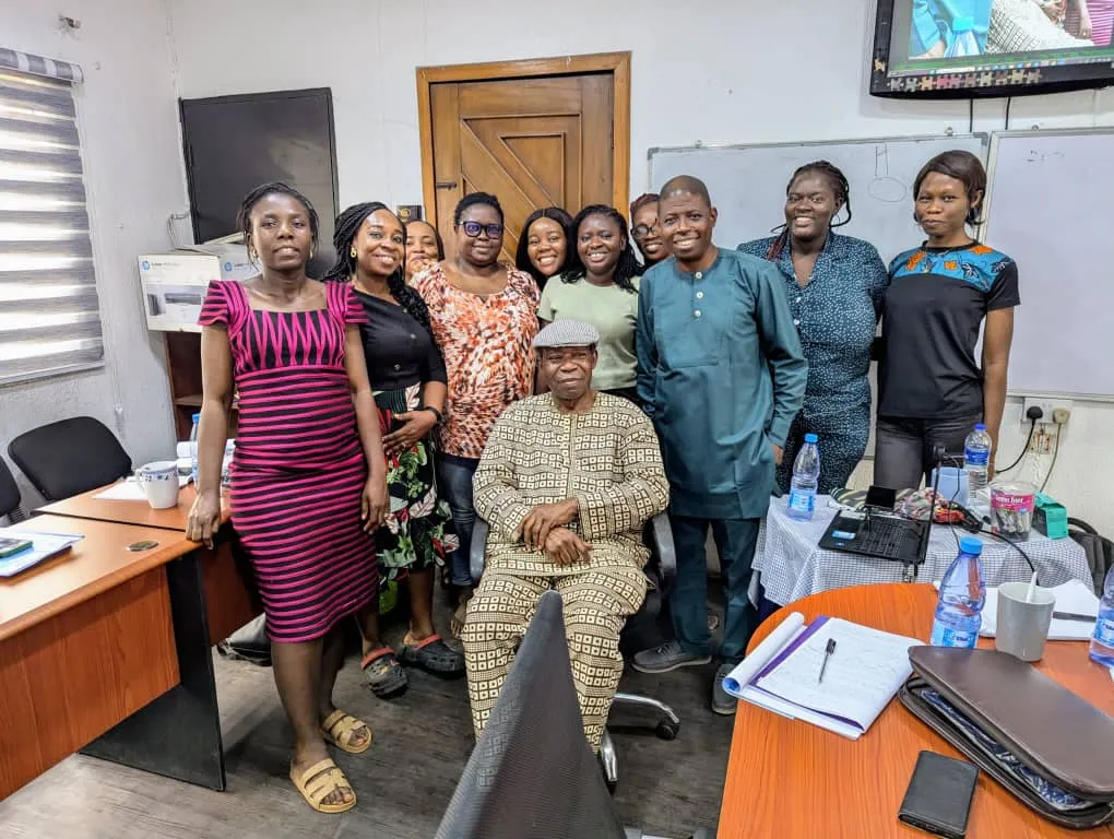 Mr Festus Shobande, the 1st man who gave our MD opportunity to work in Finance dept in the early year of 1994. He visited Bodman office for the 1st time all the way from London.